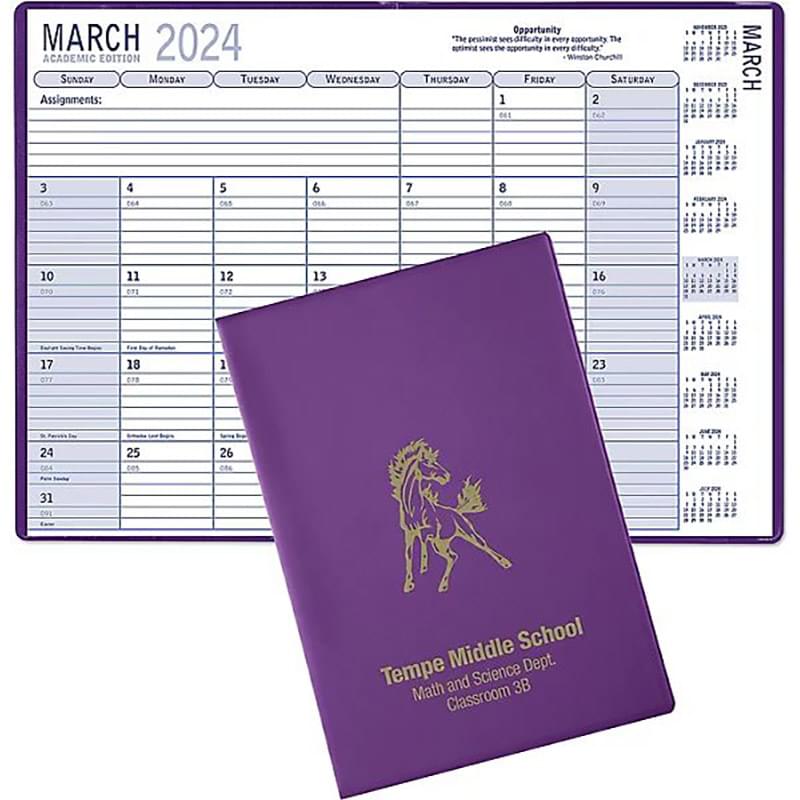 Flex Colors Deluxe Academic Monthly Planner