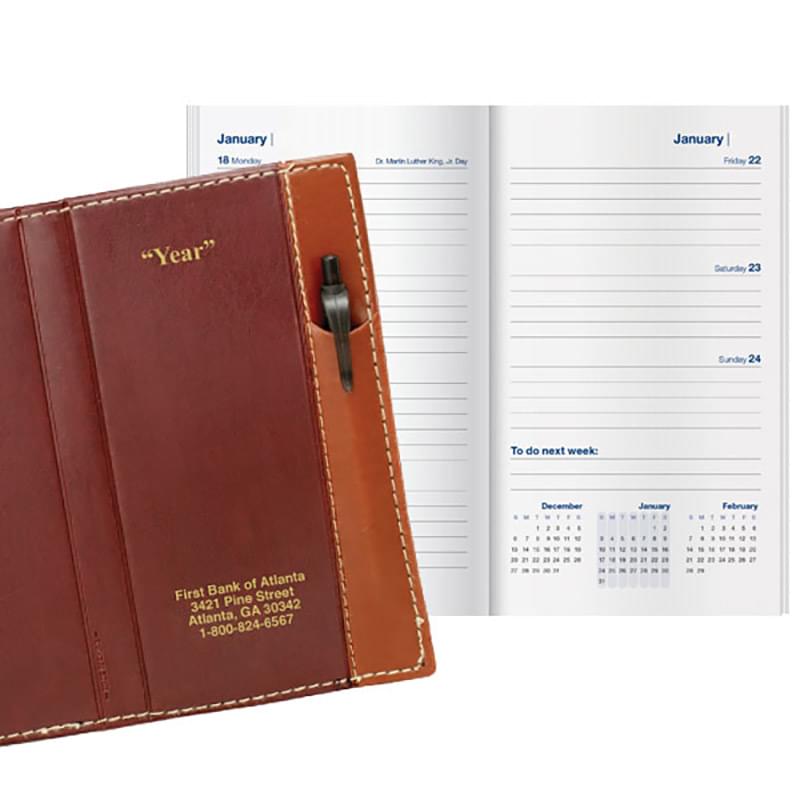 Legacy Delta Plus Work Weekly Pocket Planner w/4 Color Map