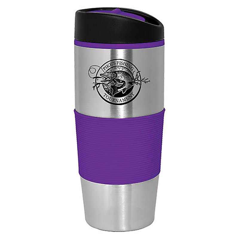 15 Oz. Vivid Stainless Travel Tumbler