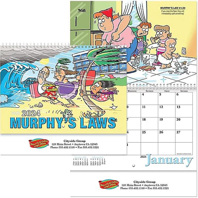 Fc Murphys Law Wall Calendar