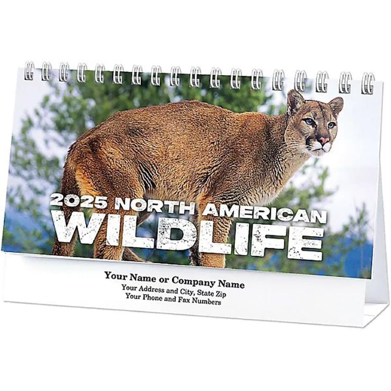 North American Wildlife Standard Desk Calendar