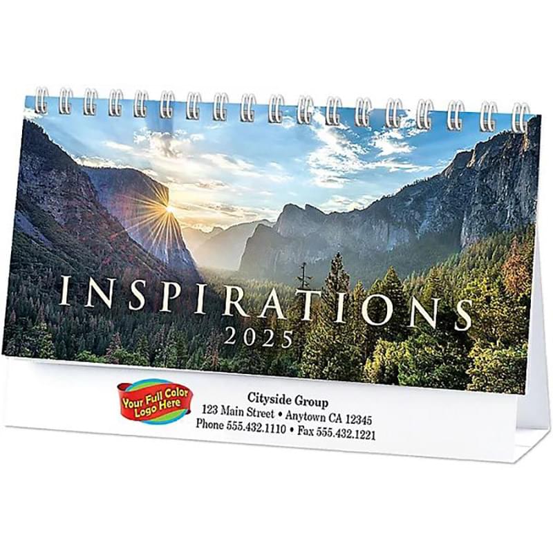 Full Color Inspirations Desk Calendar