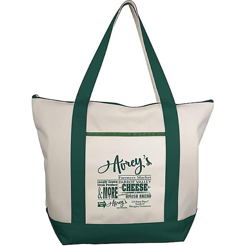 Classic Zippered Tote