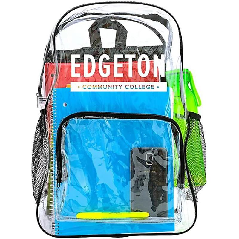 SARATOGA CLEAR TPU BACKPACK