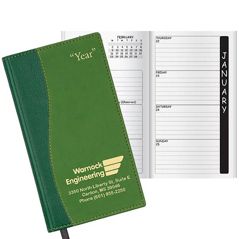 Cabernet Academic Weekly Pocket Calendar