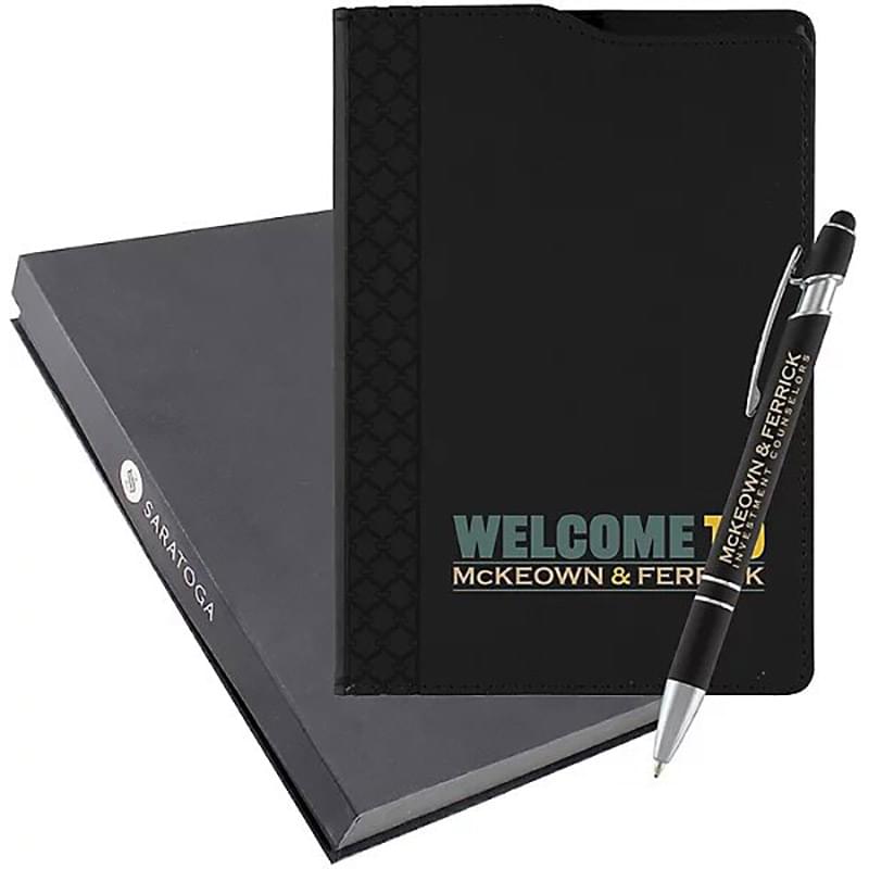 FULL COLOR MONTABELLA JOURNAL & ULTIMA PEN GIFTSET