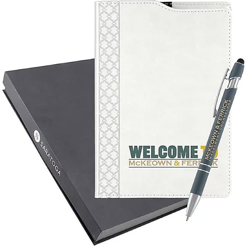 FULL COLOR MONTABELLA JOURNAL & ULTIMA PEN GIFTSET