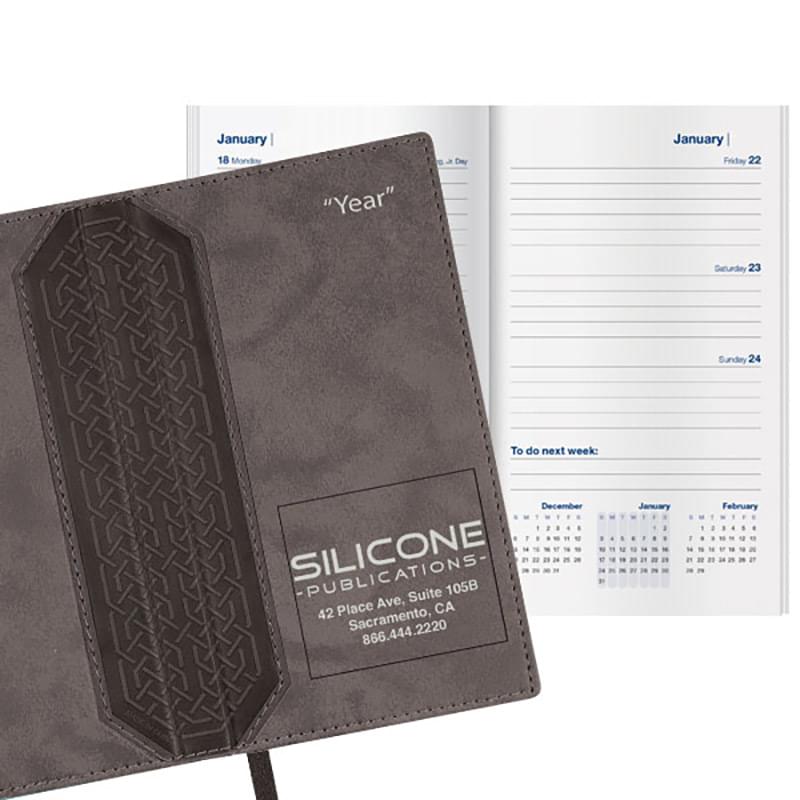 Duo Ely Work Weekly Pocket Planner w/4 Color Map