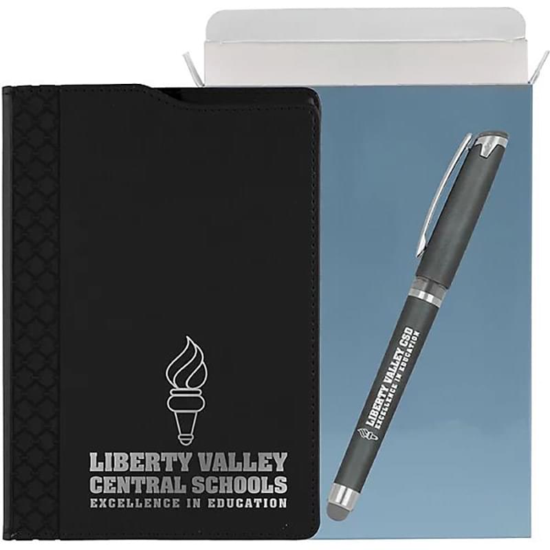 Montabella Journal & Compass Pen Gift Set