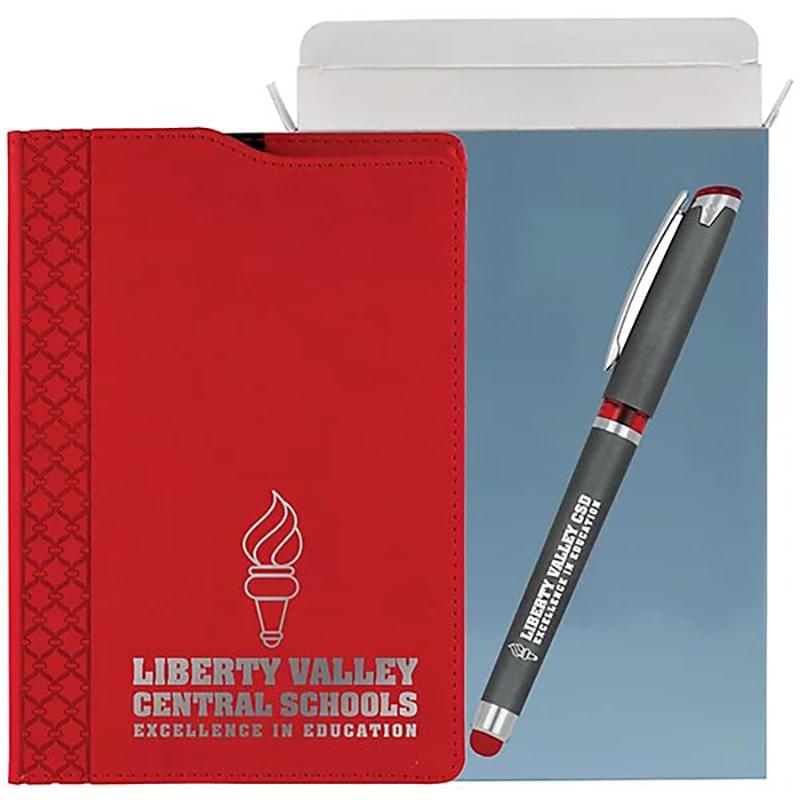 Montabella Journal & Compass Pen Gift Set