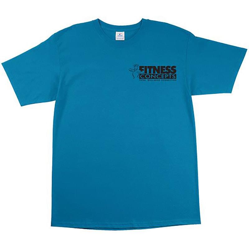Adult 100% Cotton Colored Screen Print T-Shirt