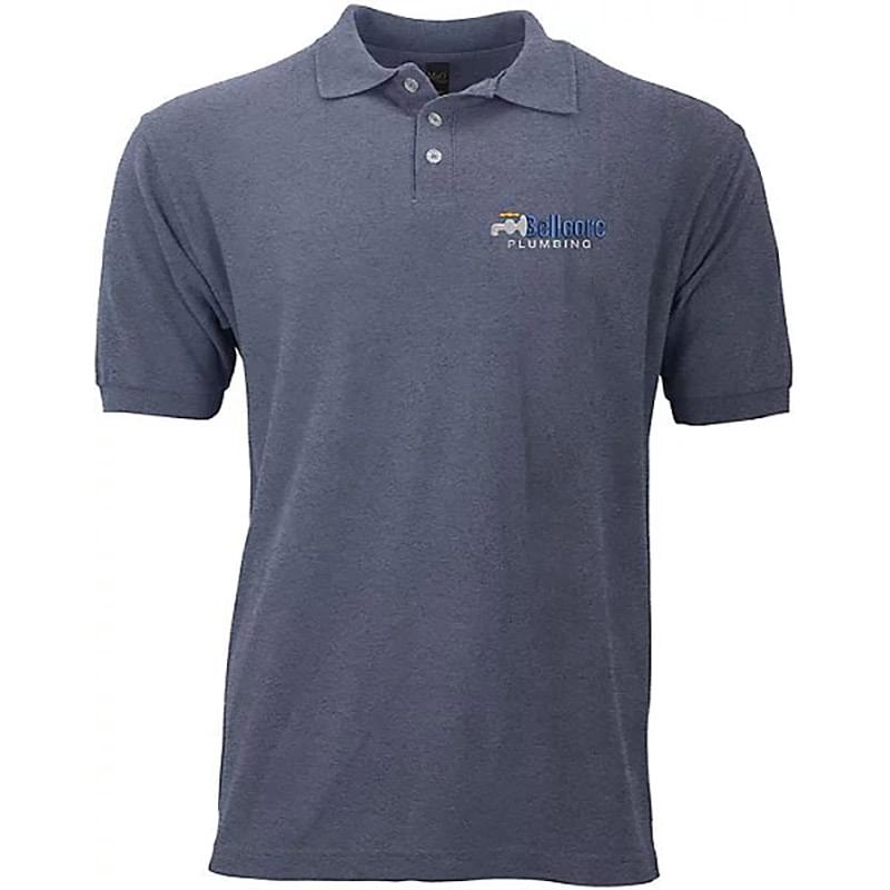 M&O Men's Soft Polo Embroidered