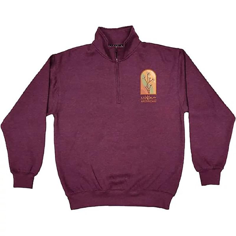 Full Color Unisex 1/4 Zip Fleece Pullover