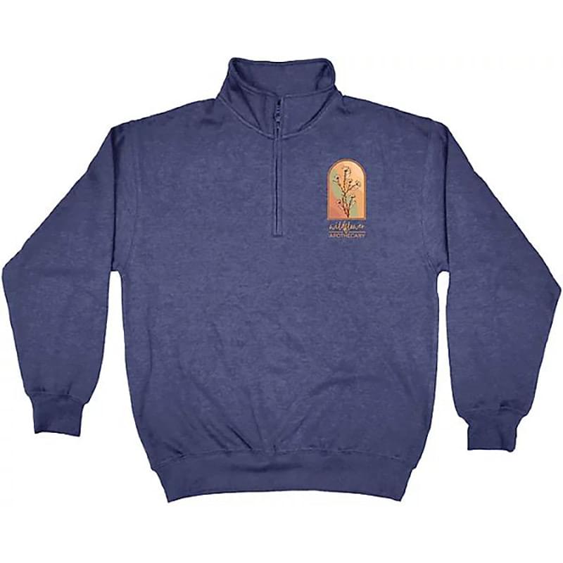 Full Color Unisex 1/4 Zip Fleece Pullover