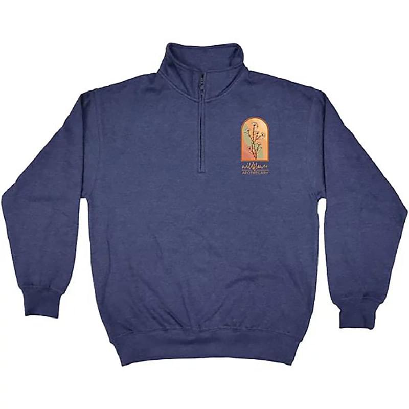 Full Color Unisex 1/4 Zip Fleece Pullover