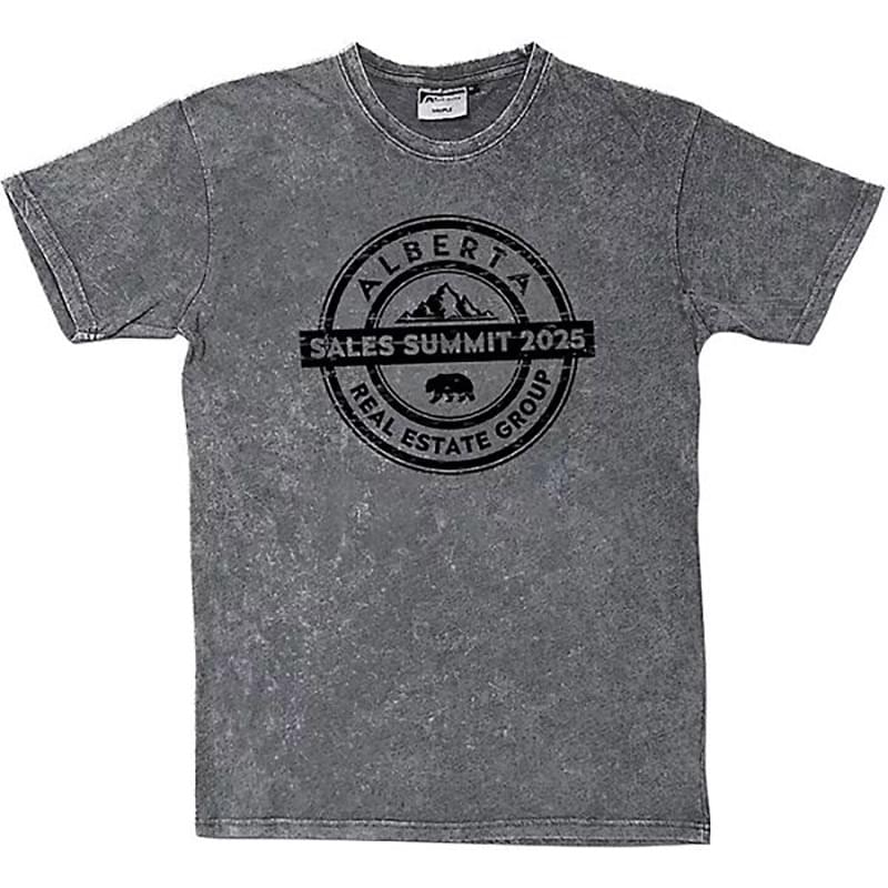 Acid Washed T-Shirt Screen Print