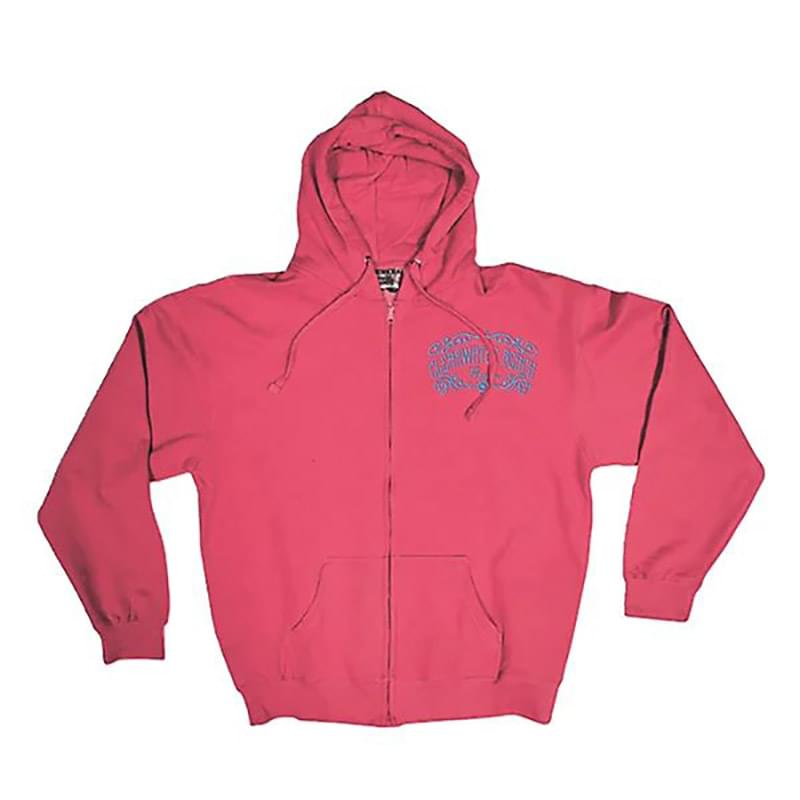 Adult Fleece Full Zip Hoodie - Embroidered