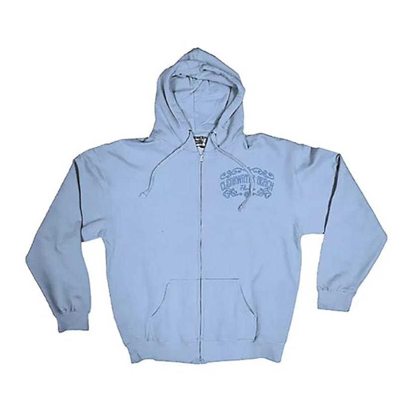 Adult Fleece Full Zip Hoodie - Embroidered