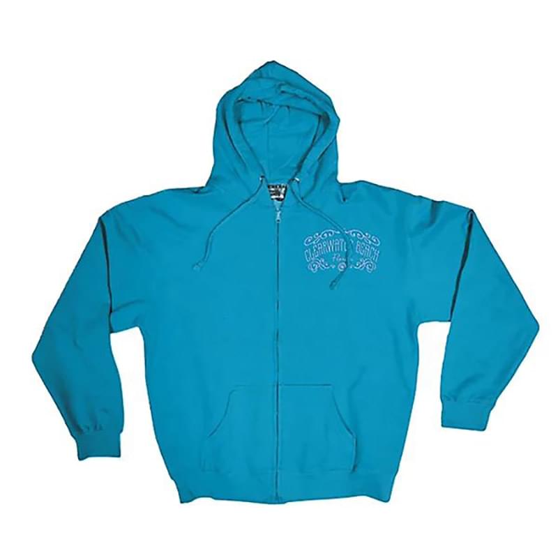 Adult Fleece Full Zip Hoodie - Embroidered