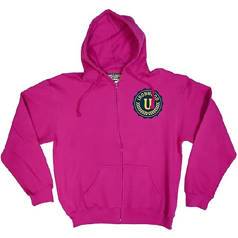 Unisex Fleece Full Zip Hoodie Full Color