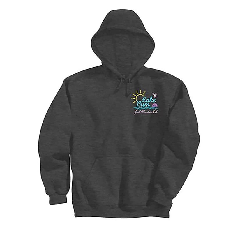 Adult Vintage Heather Hoodie - Embroidered