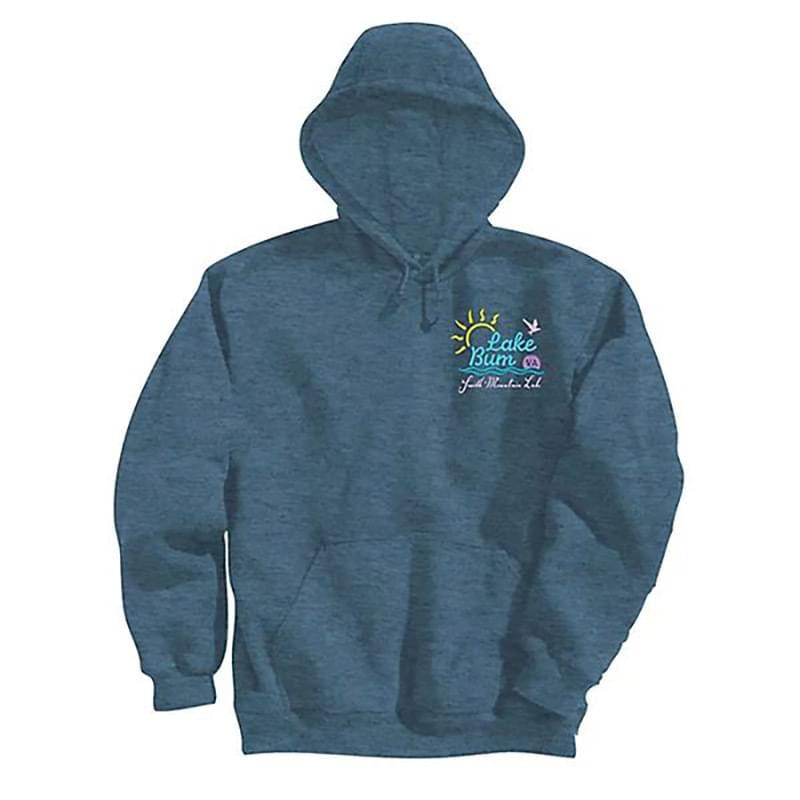 Adult Vintage Heather Hoodie - Embroidered