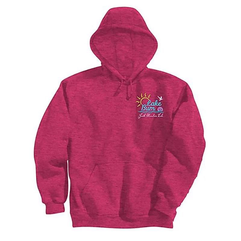 Adult Vintage Heather Hoodie - Embroidered