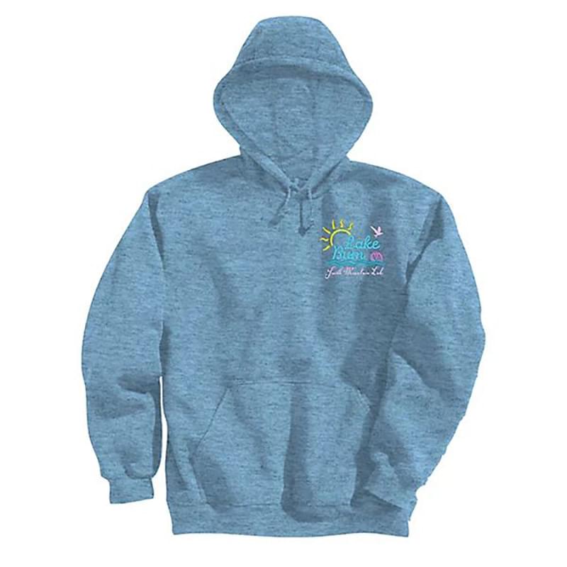 Adult Vintage Heather Hoodie - Embroidered