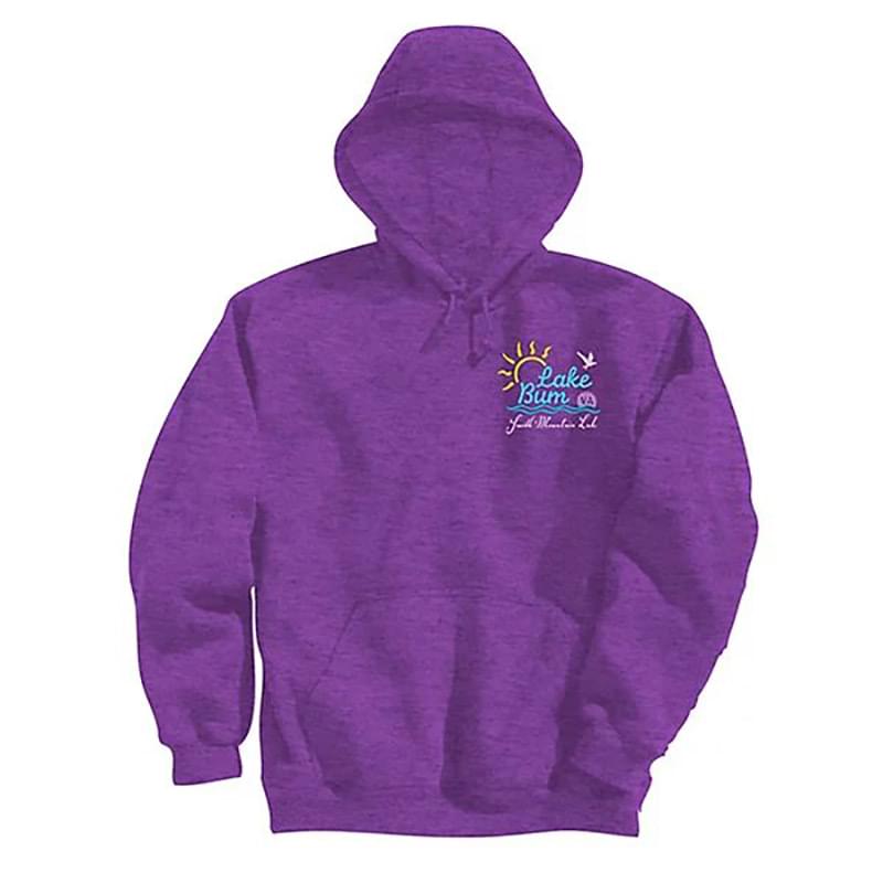 Adult Vintage Heather Hoodie - Embroidered