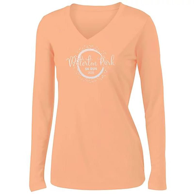 Womens Performance Vneck Tshirt