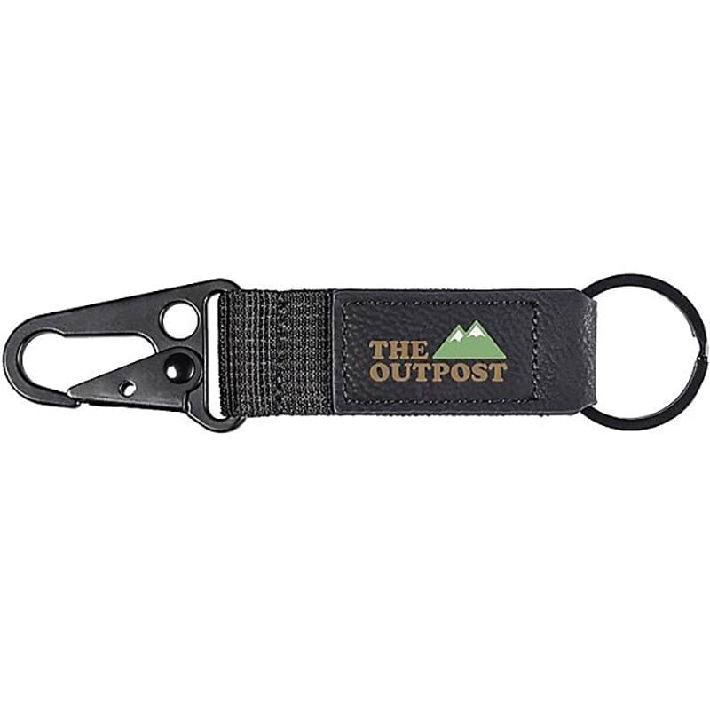 Full Color Saratoga Strap Carabiner Keychain