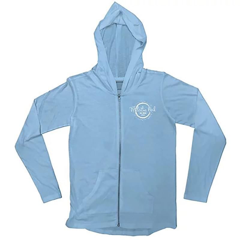 Light Weight Full Zip Hooded Jersey - Screen