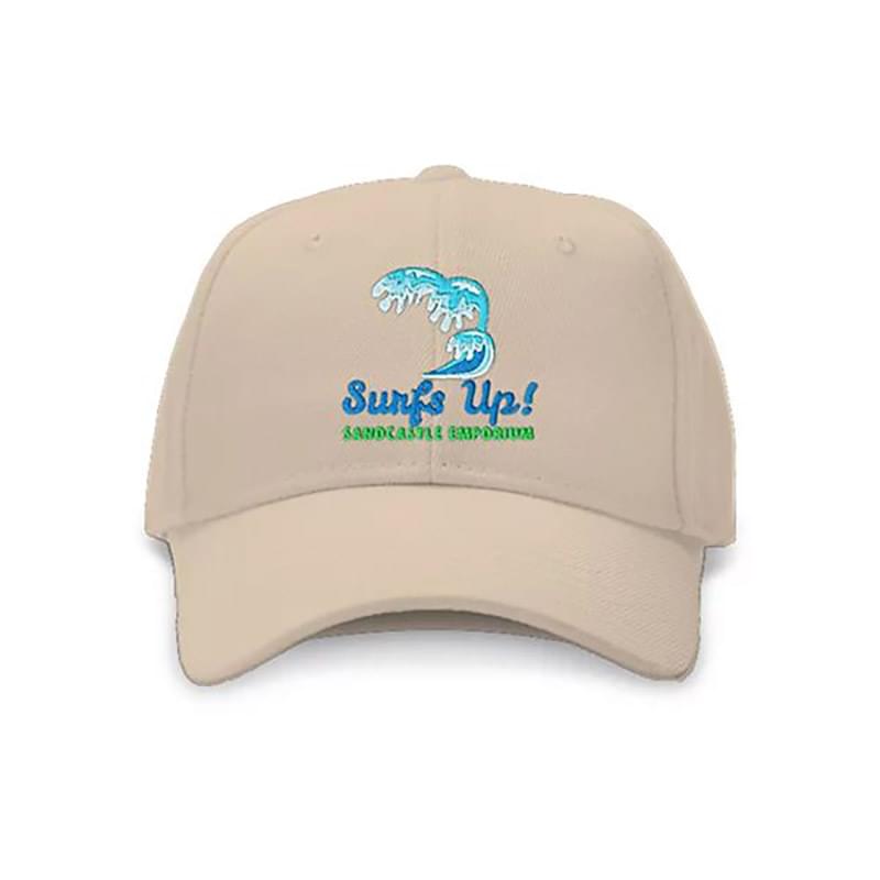 100% Cotton Hat - Embroidered