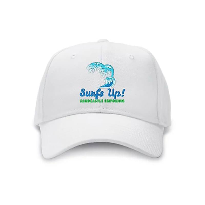 100% Cotton Hat - Embroidered