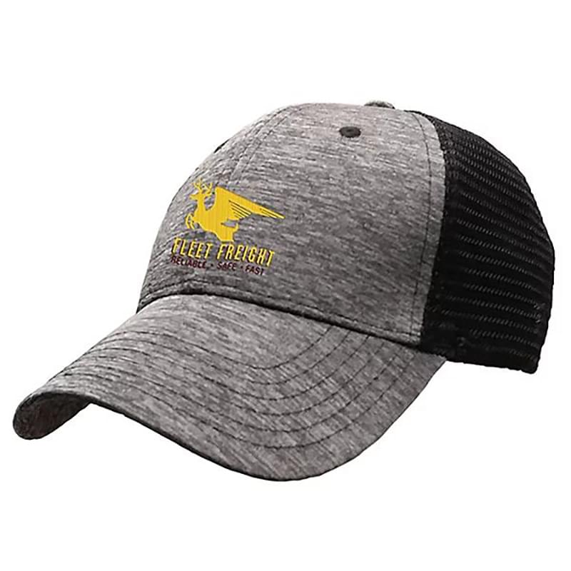Comic Trucker Hat With Mesh - Embroidered