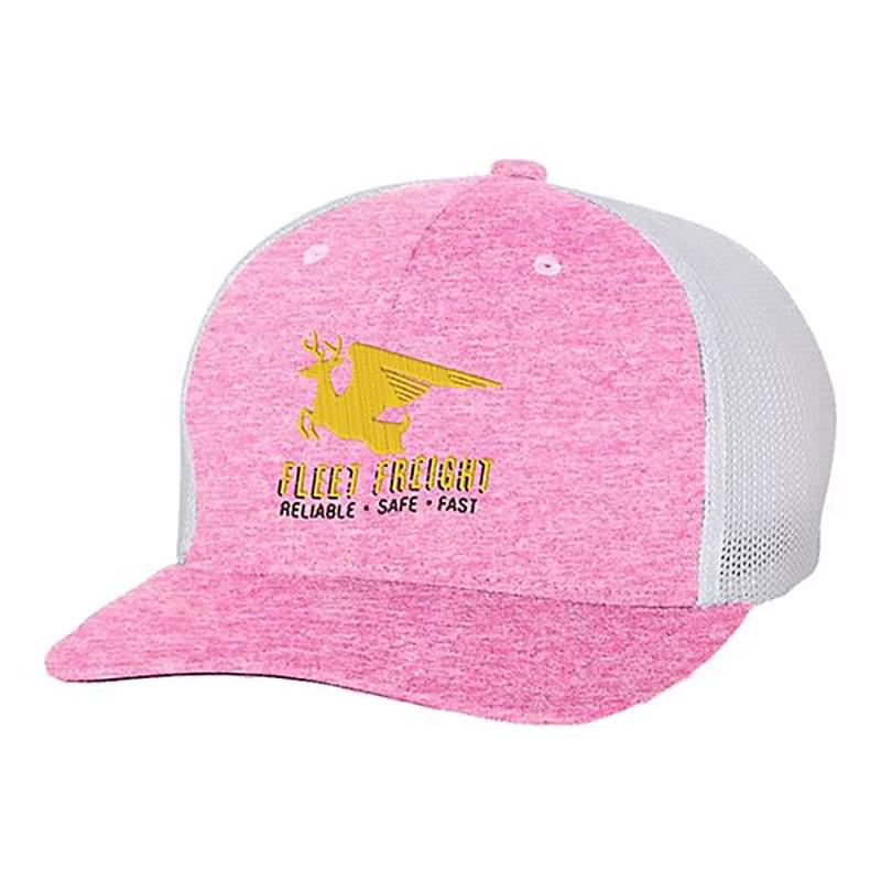 Comic Trucker Hat With Mesh - Embroidered