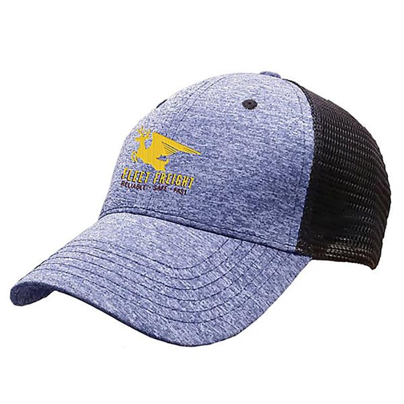 Comic Trucker Hat With Mesh - Embroidered