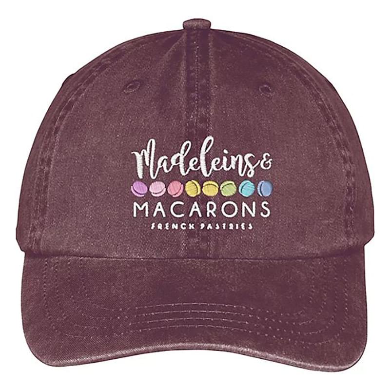 Pigment Dye Hat - Embroideredered