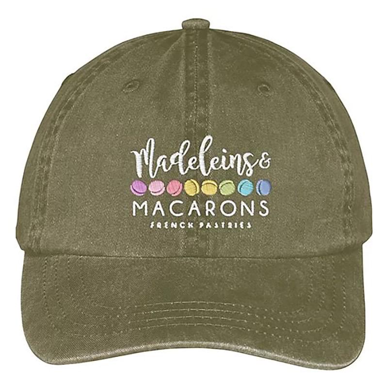 Pigment Dye Hat - Embroideredered