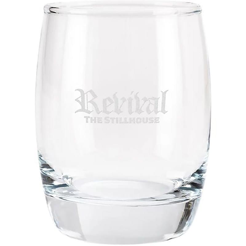 Etched Whiskey Glass 6 oz