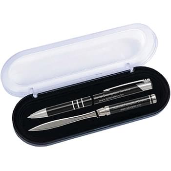 Triple Classic Pen & Letter Opener Gift Set