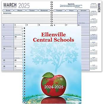 HDI&trade; Custom Spiral Academic Planner (7"x10")