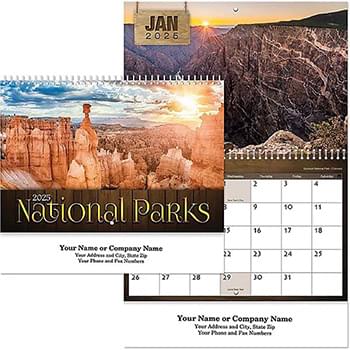 NATIONAL PARKS WALL CAL SPIRAL