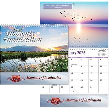 Moments of Inspiration Spiral Wall Calendar