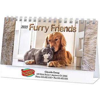 Furry Friends F/C Desk Calendar