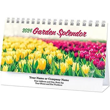 Garden Splendor Standard Desk Calendar