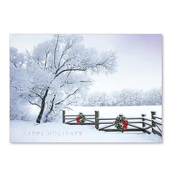 Winter Holiday Greeting Card