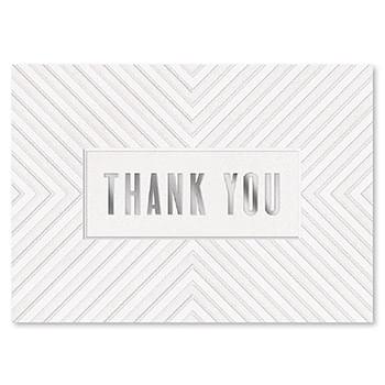 Chic Thank You Greeting Card