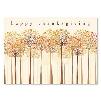Thankful Trees Greeting Card