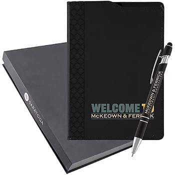 FULL COLOR MONTABELLA JOURNAL & ULTIMA PEN GIFTSET